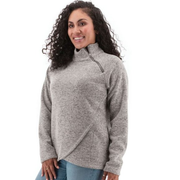 Harlow Zip Neck Fleece - Picture 2 of 5